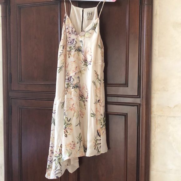 haute hippie asymmetrical dress Haute Hippie Halter A-Line Dress